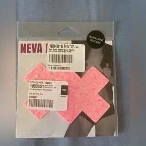 Festival Wear Black Light Reactive Nip Covers